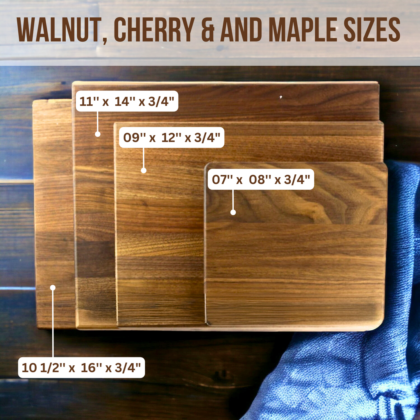 Personalized Cutting Board - Kitchen Measurement Chart