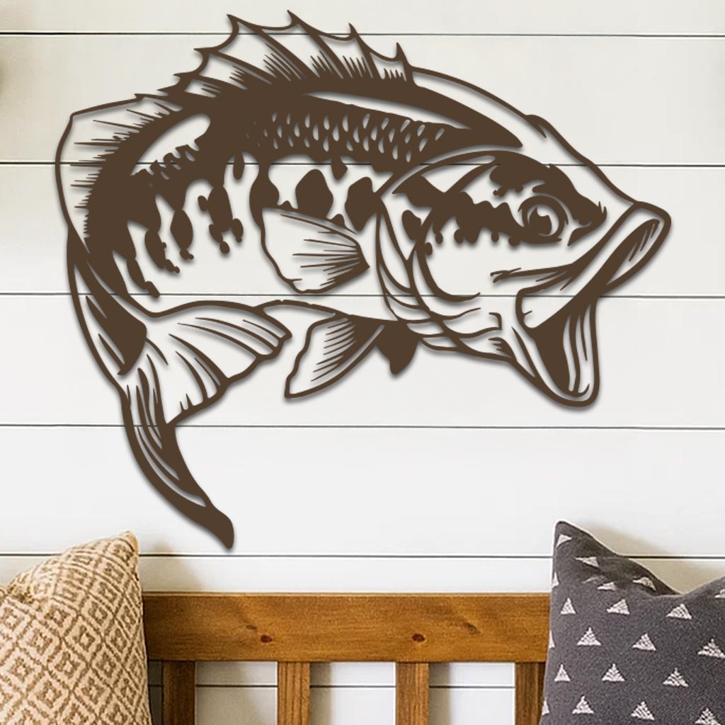 Bass Fish Sign