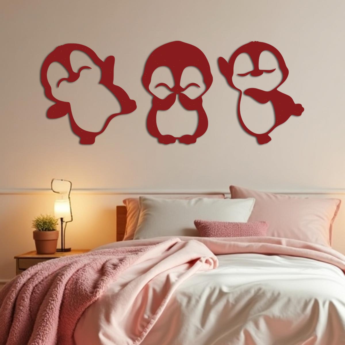 Dancing Baby Penguins Sign