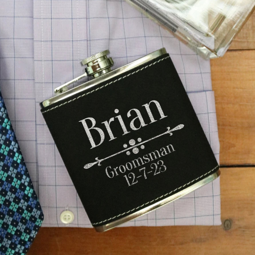 Groomsman Gifts - Hip Flask