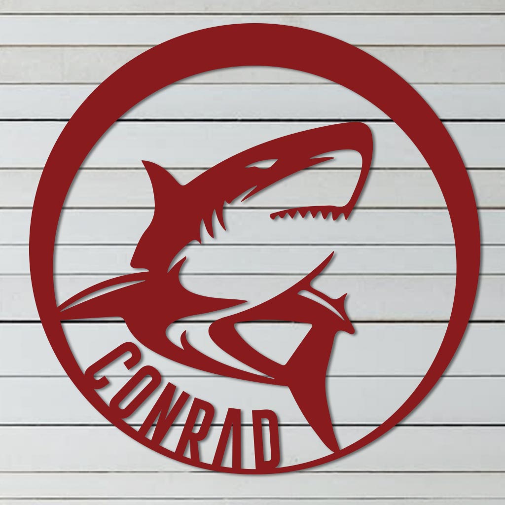 Great White Shark Name Sign