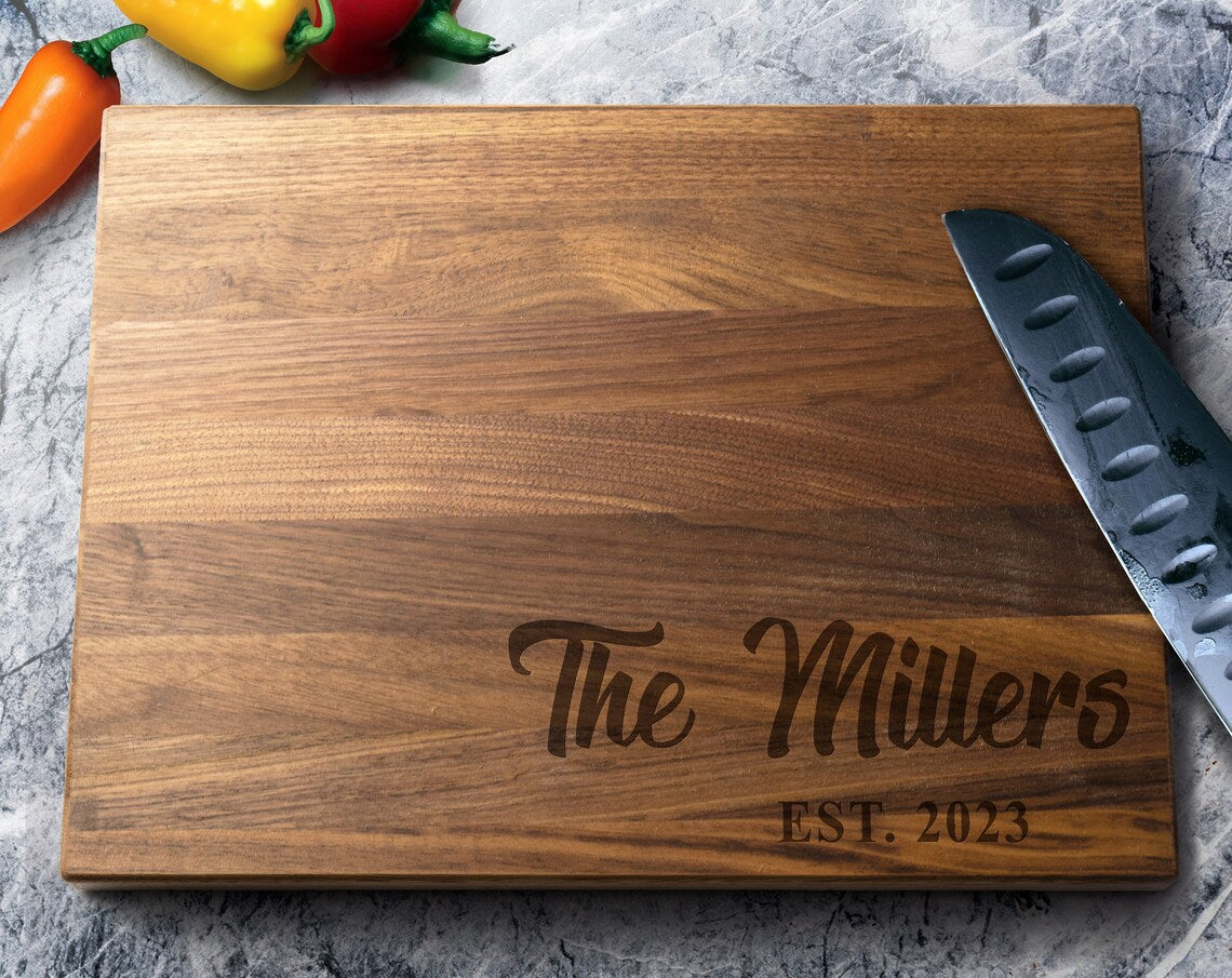 Name Cutting Board