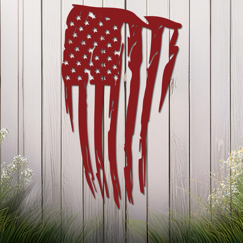 Ragged American Flag