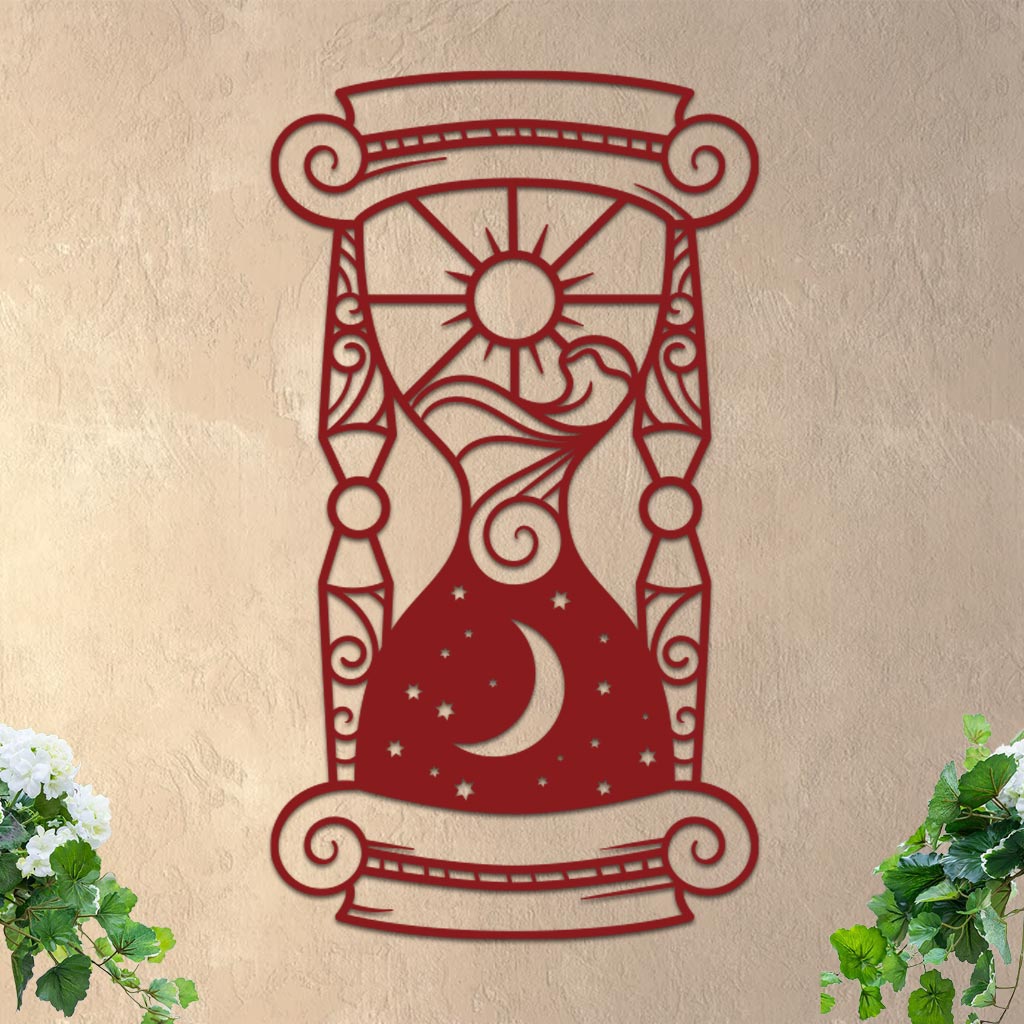 Sun and Moon Hourglass Sign