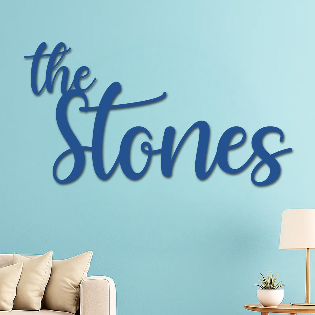 "The" Family Name Sign