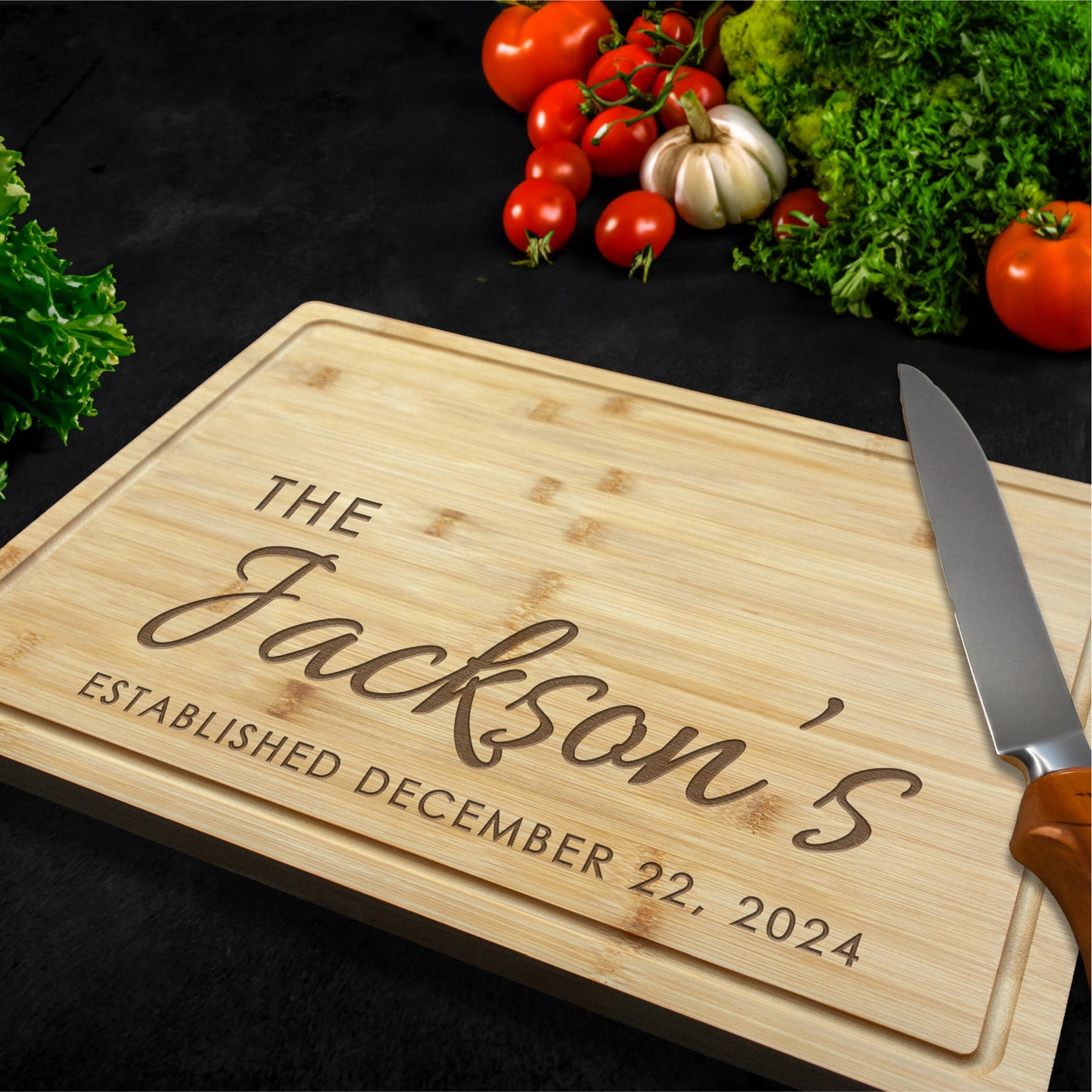 Engagement Gift Cutting Board