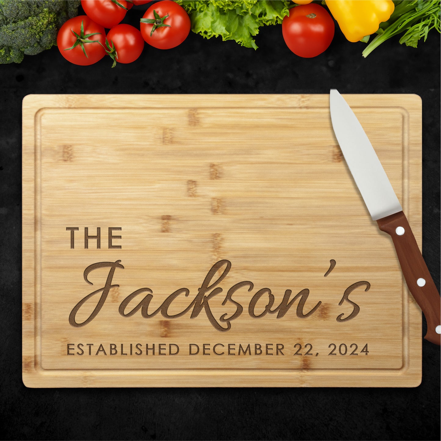 Engagement Gift Cutting Board