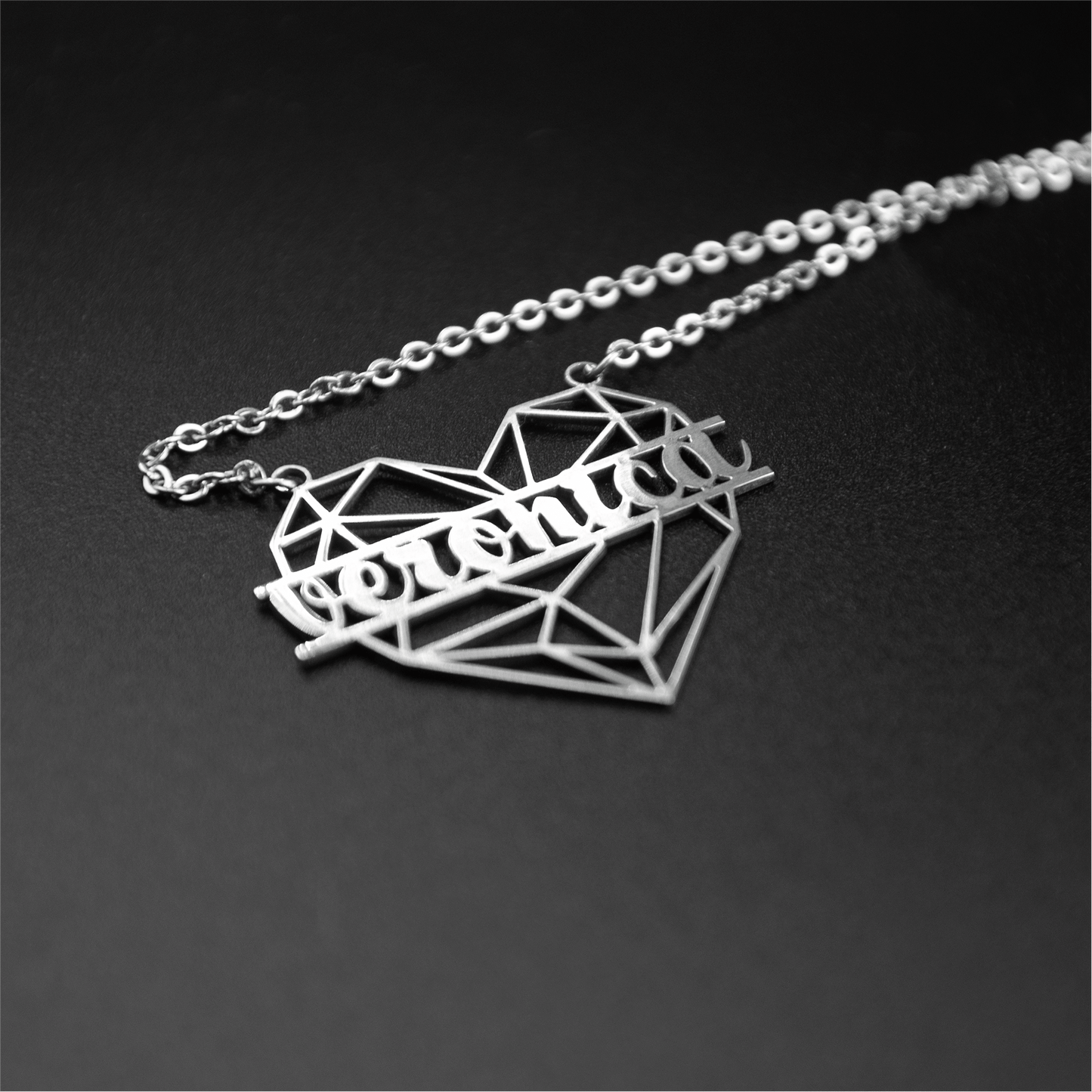 Personalized Heart Name Necklace