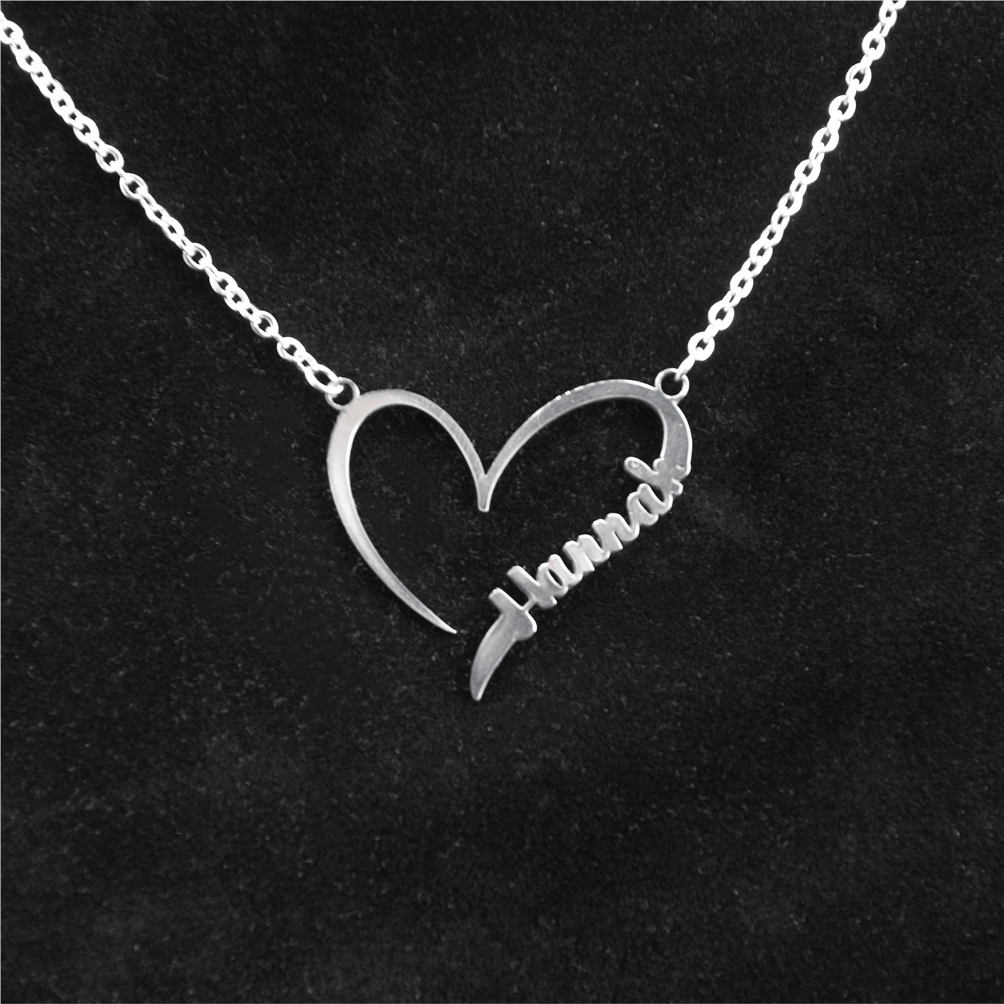 Heart Name Necklace