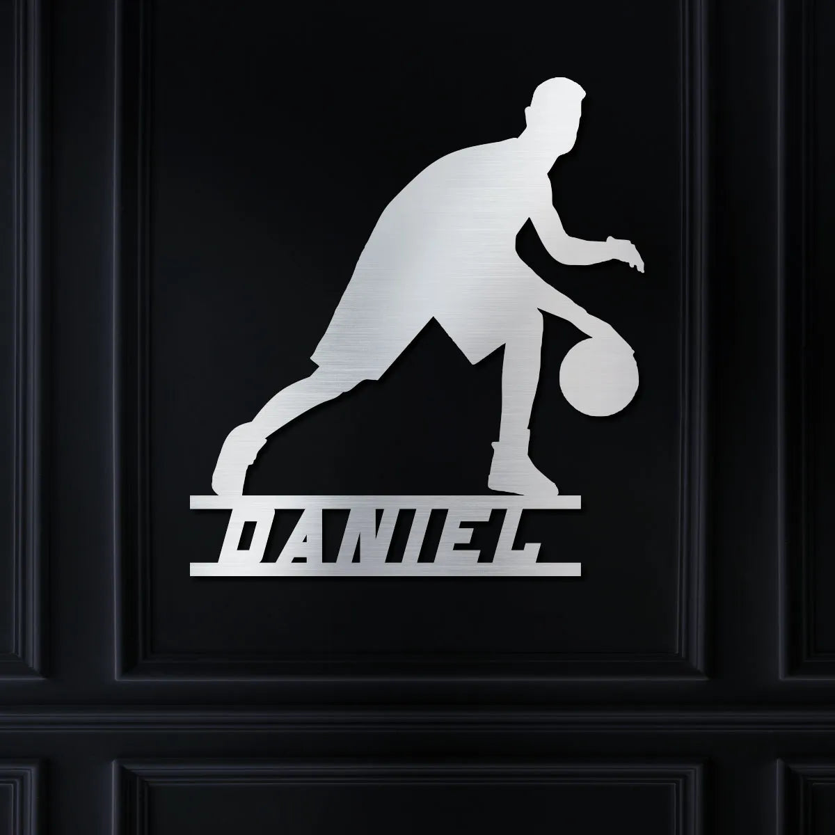 Basketball Player Name Sign
