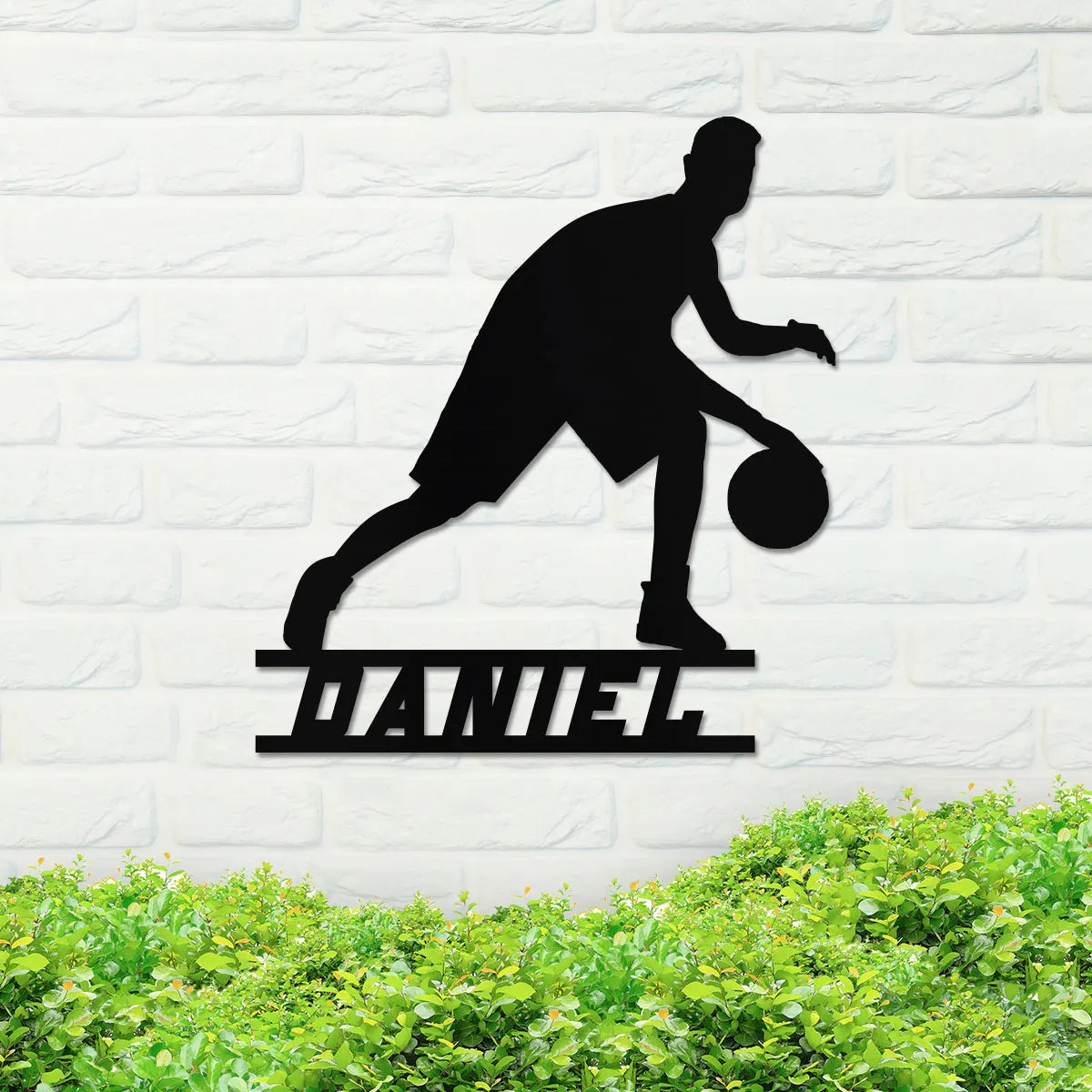 Basketball Player Name Sign