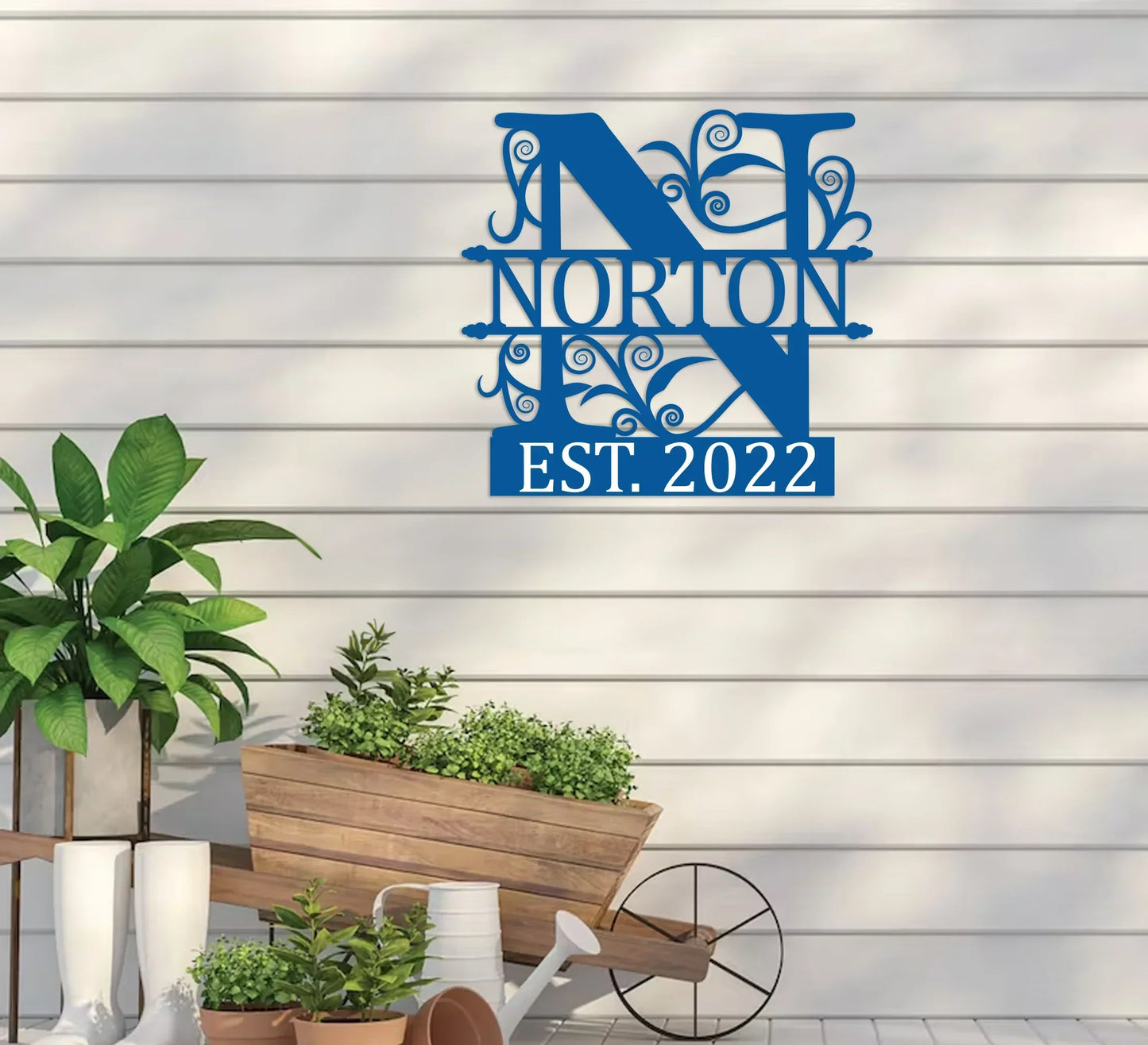 Family Name w Established Year Sign v2