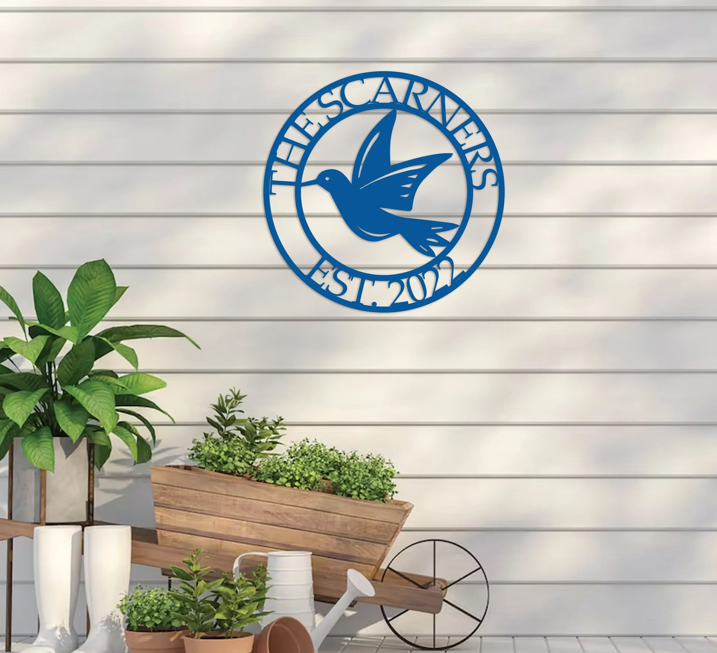 Bird Sign w Name and Year Sign