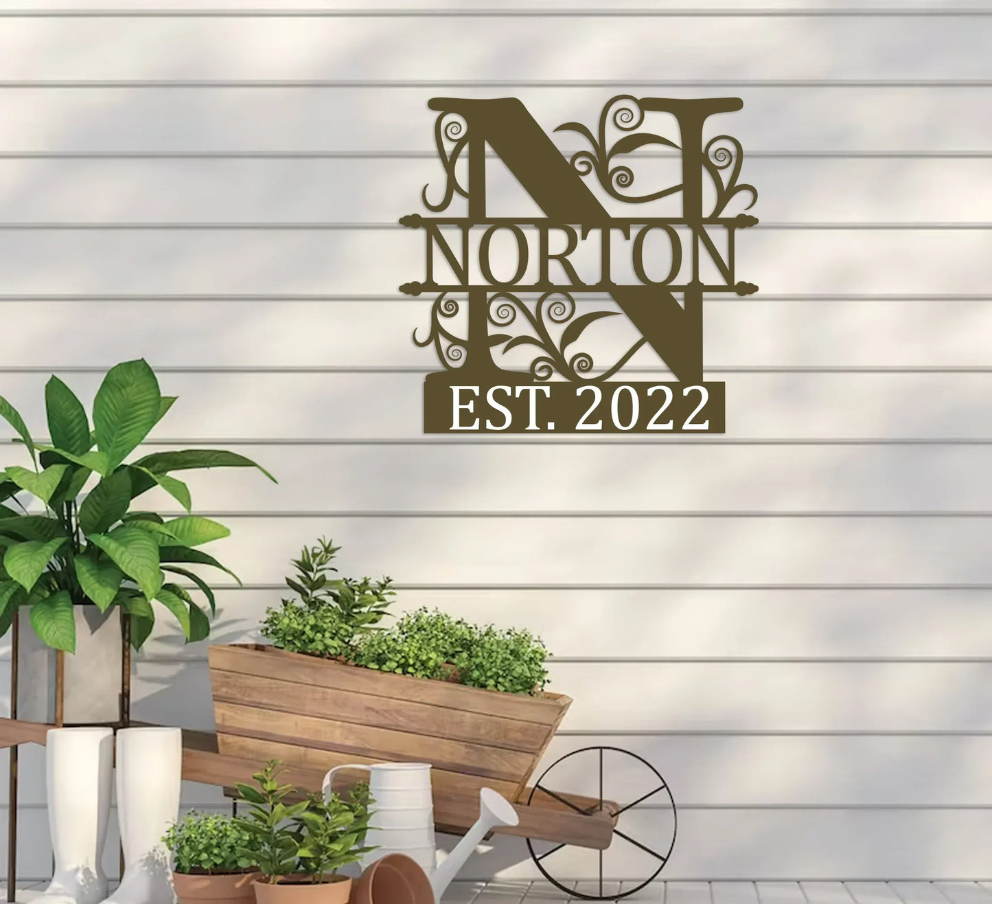 Family Name w Established Year Sign v2