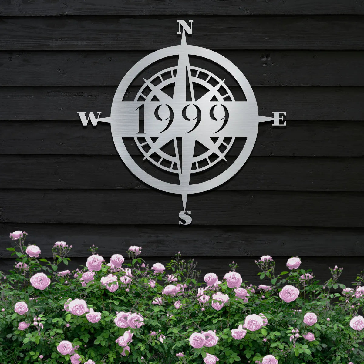 Nautical Star Compass Sign