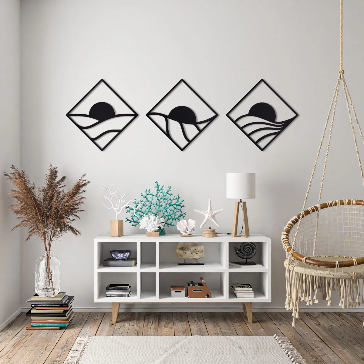 Sunrise Tryptic in Diamonds Sign