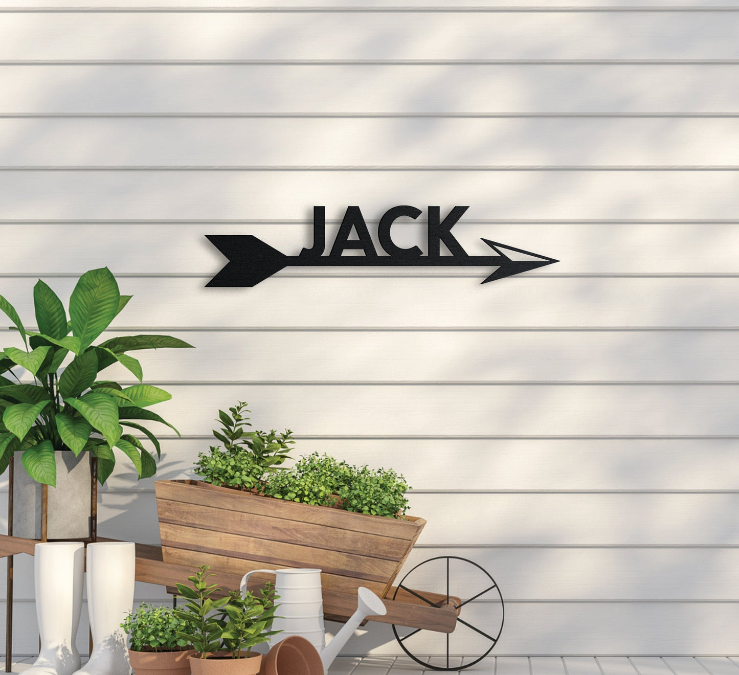 Arrow w Name Sign