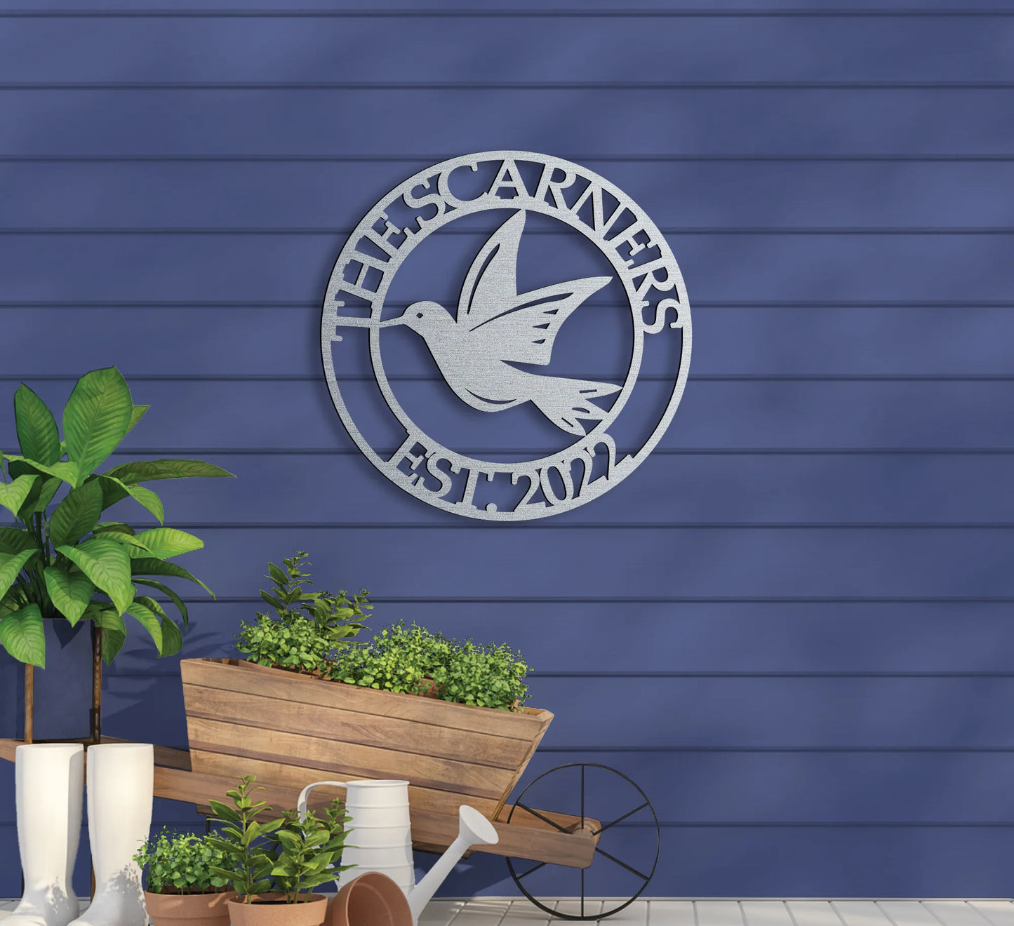 Bird Sign w Name and Year Sign