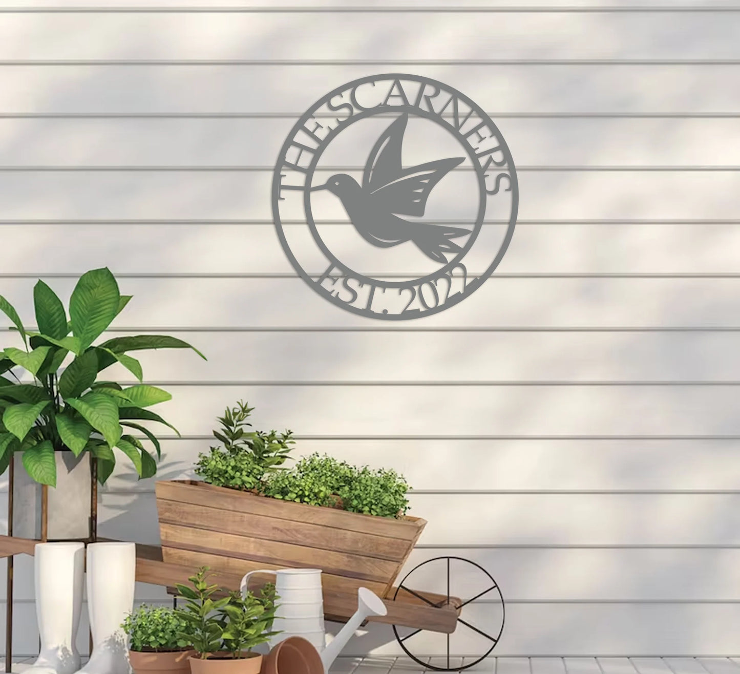 Bird Sign w Name and Year Sign