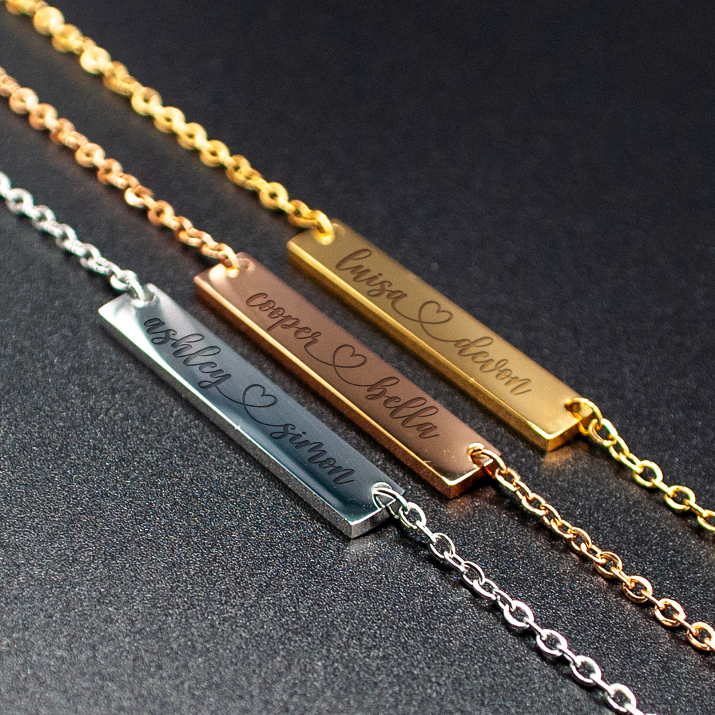 Personalized Bar Necklace