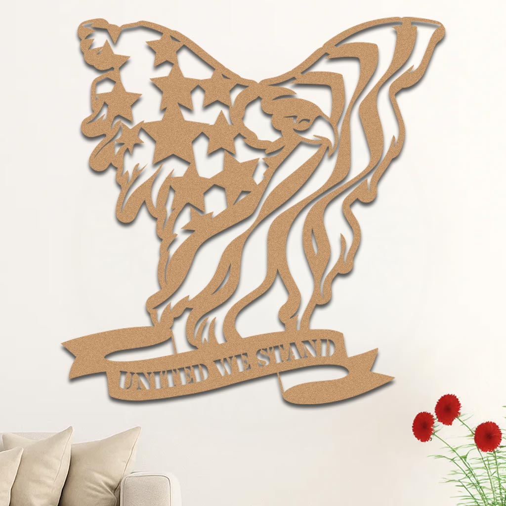 American Flag Eagle United We Stand
