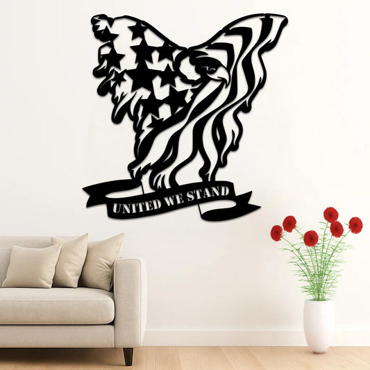 American Flag Eagle United We Stand