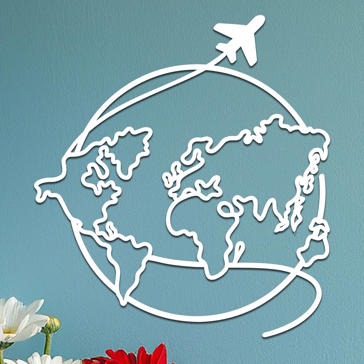 Around the World Sign