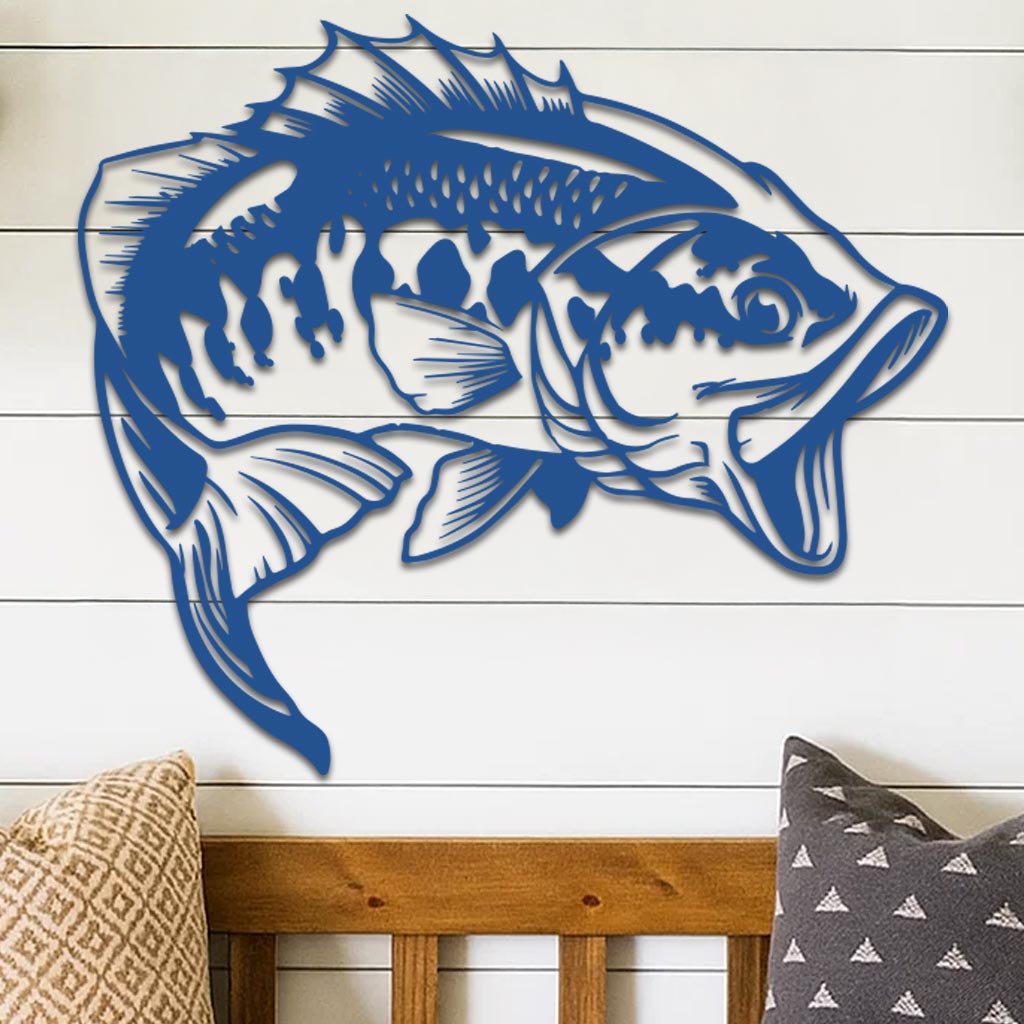 Bass Fish Sign