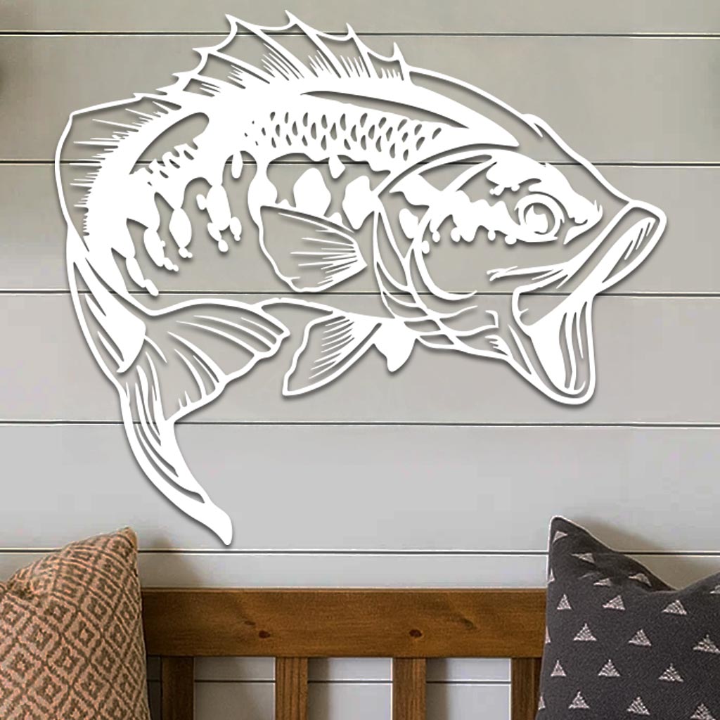 Bass Fish Sign