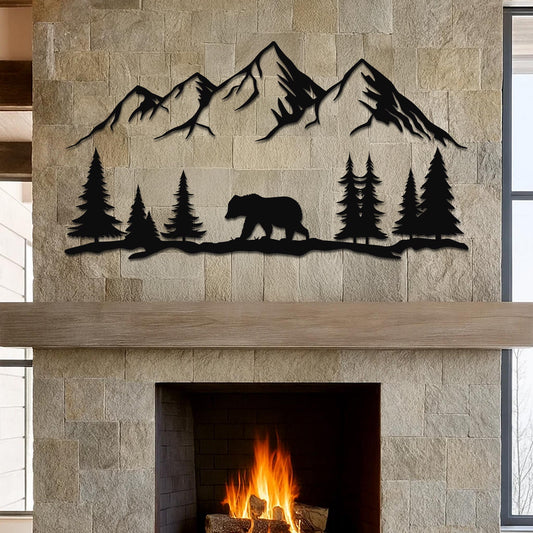 Bear Landscape Sign
