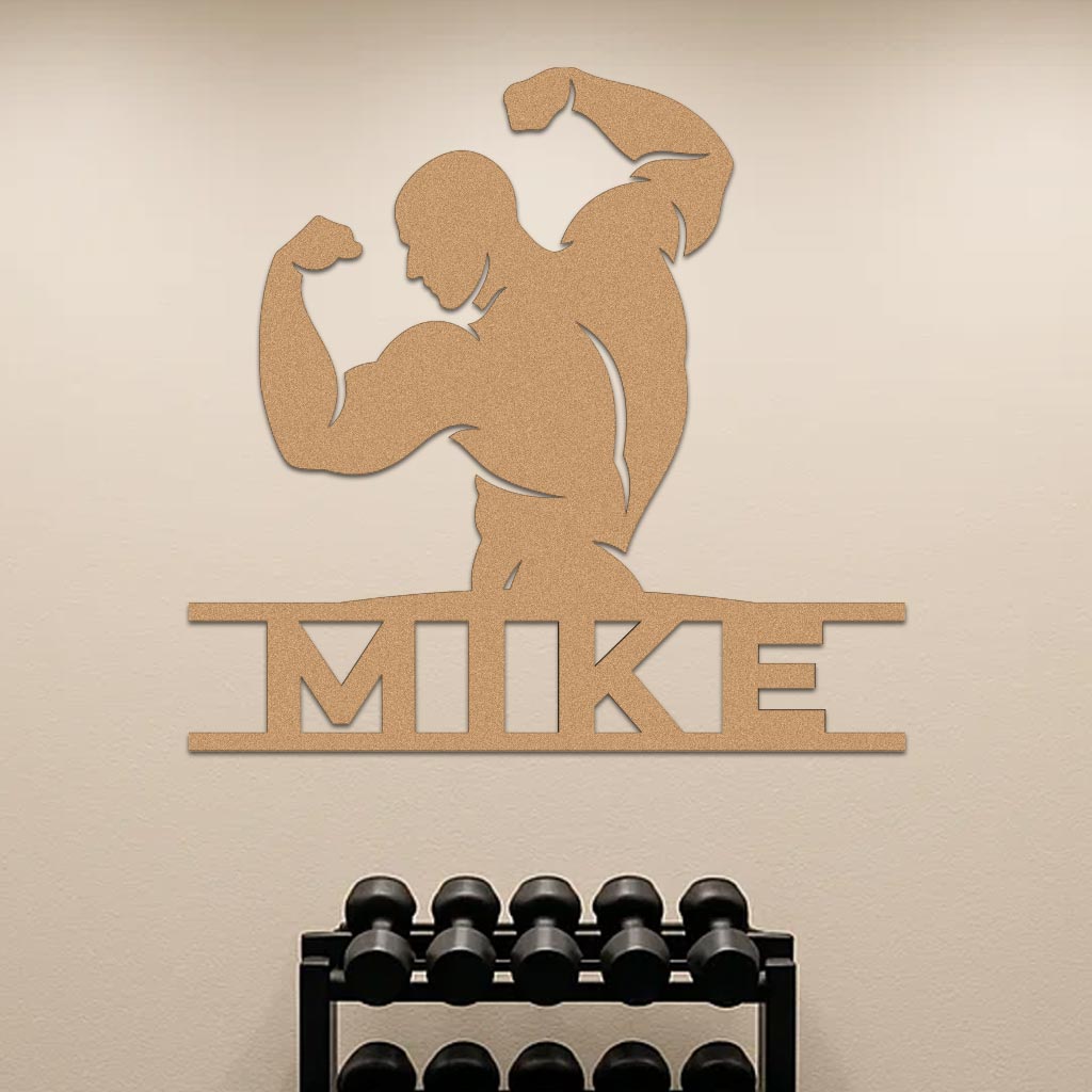 Body Builder Name Sign