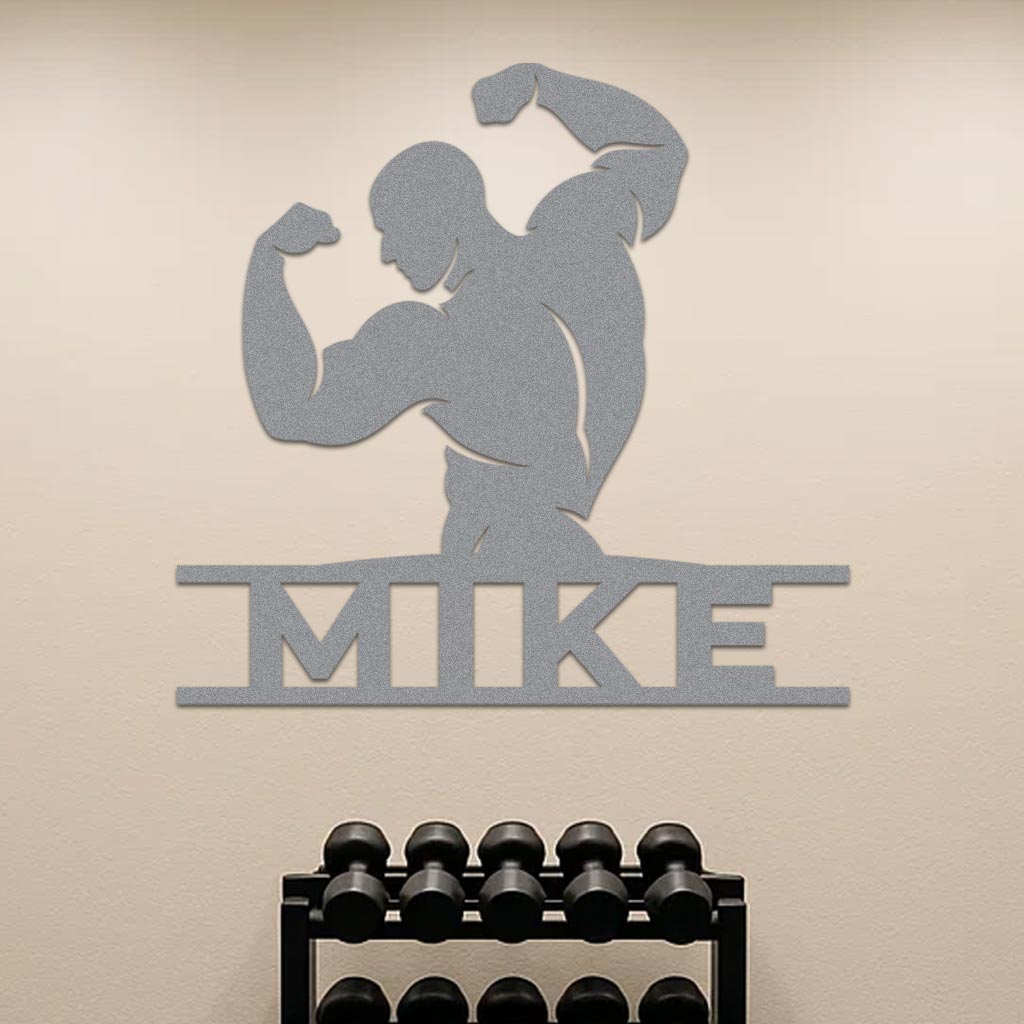 Body Builder Name Sign