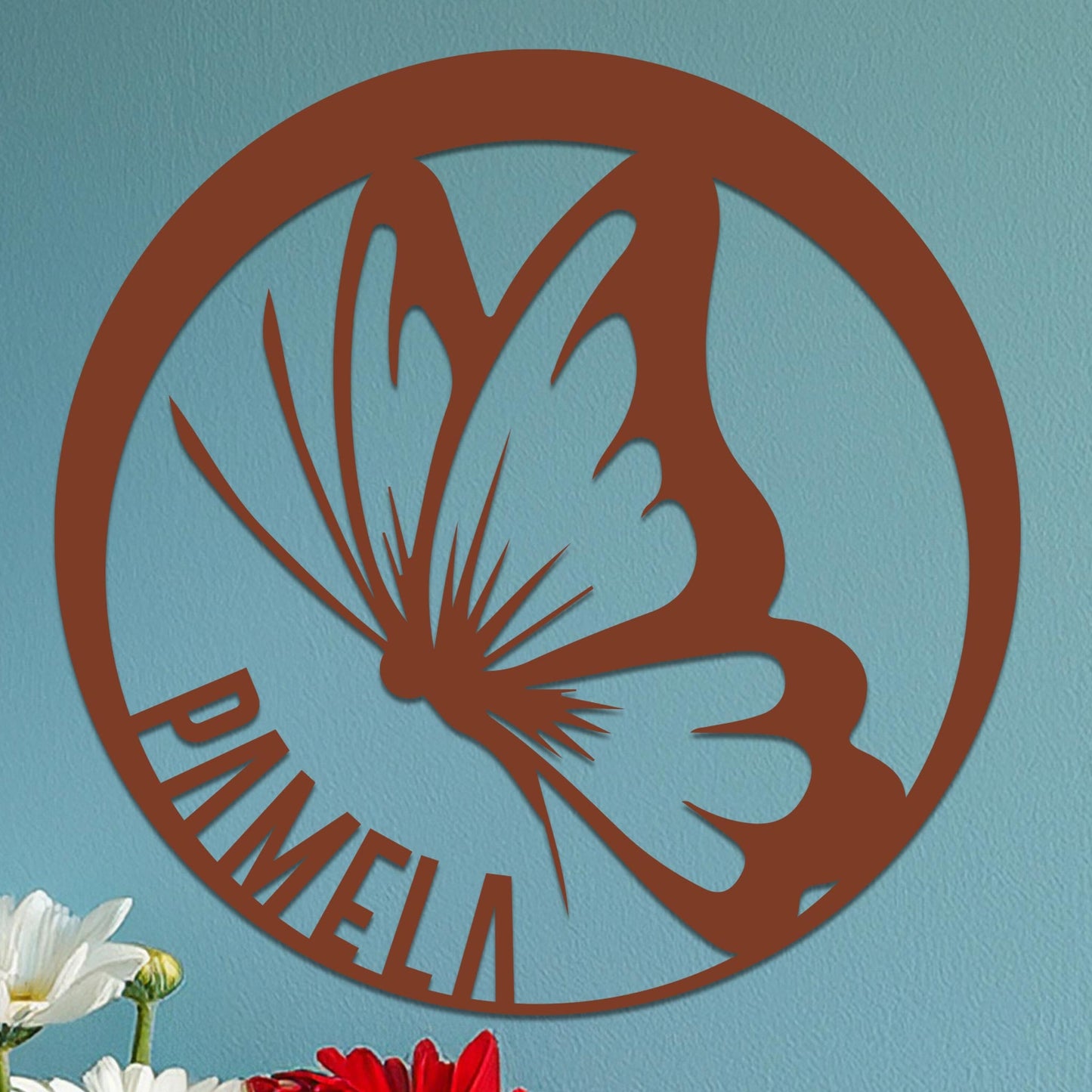 Butterfly Name Sign