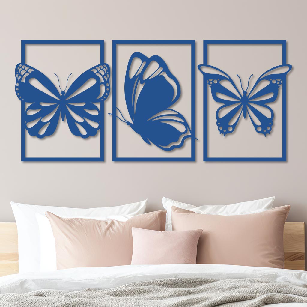 Butterfly Tryptic in Rectangles Sign