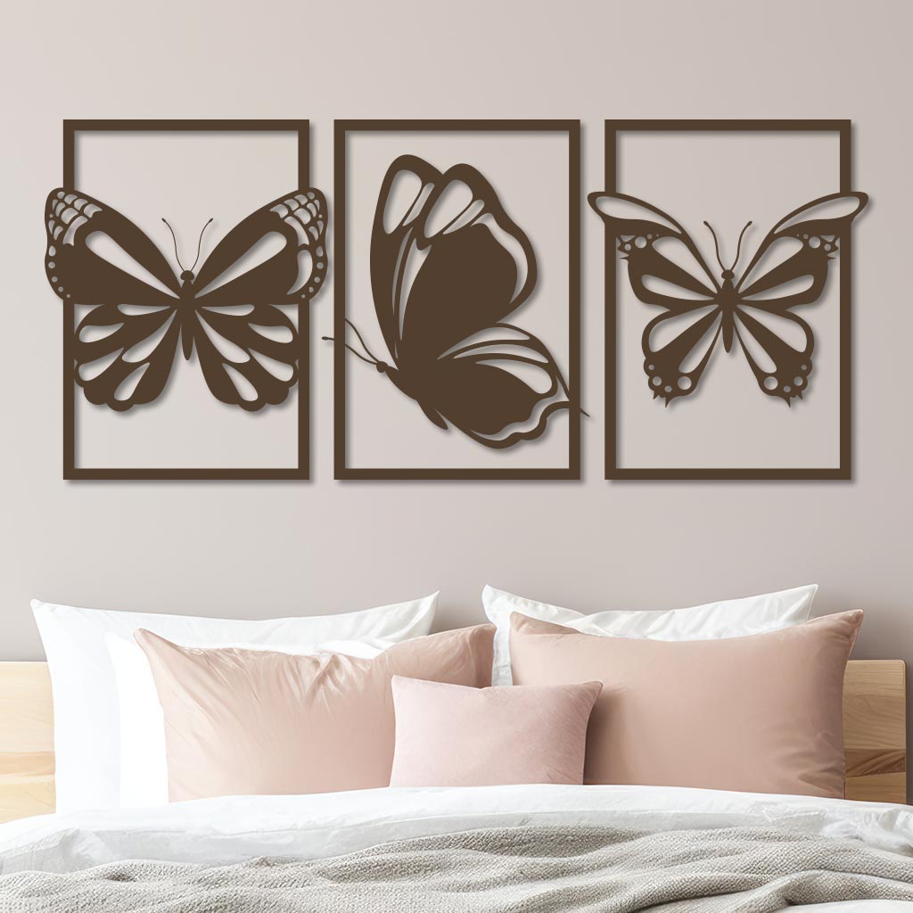 Butterfly Tryptic in Rectangles Sign