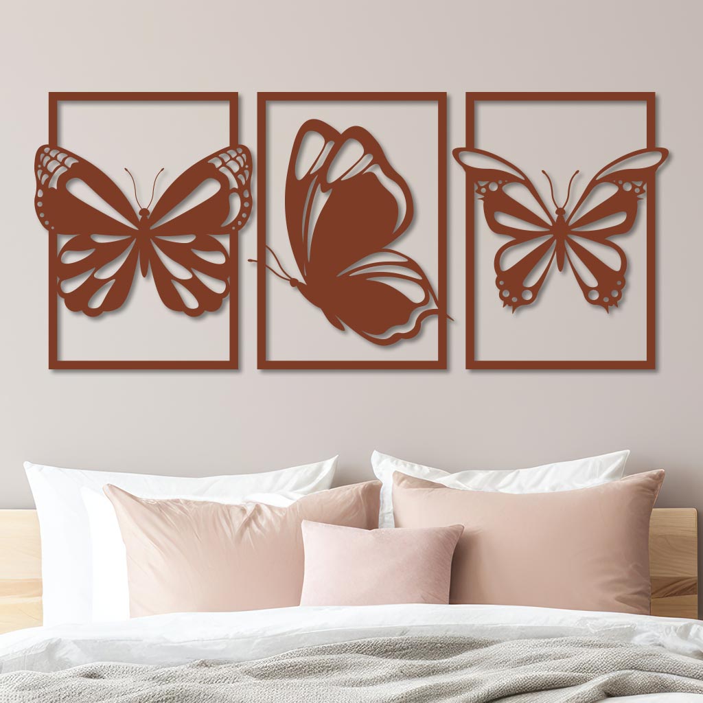Butterfly Tryptic in Rectangles Sign
