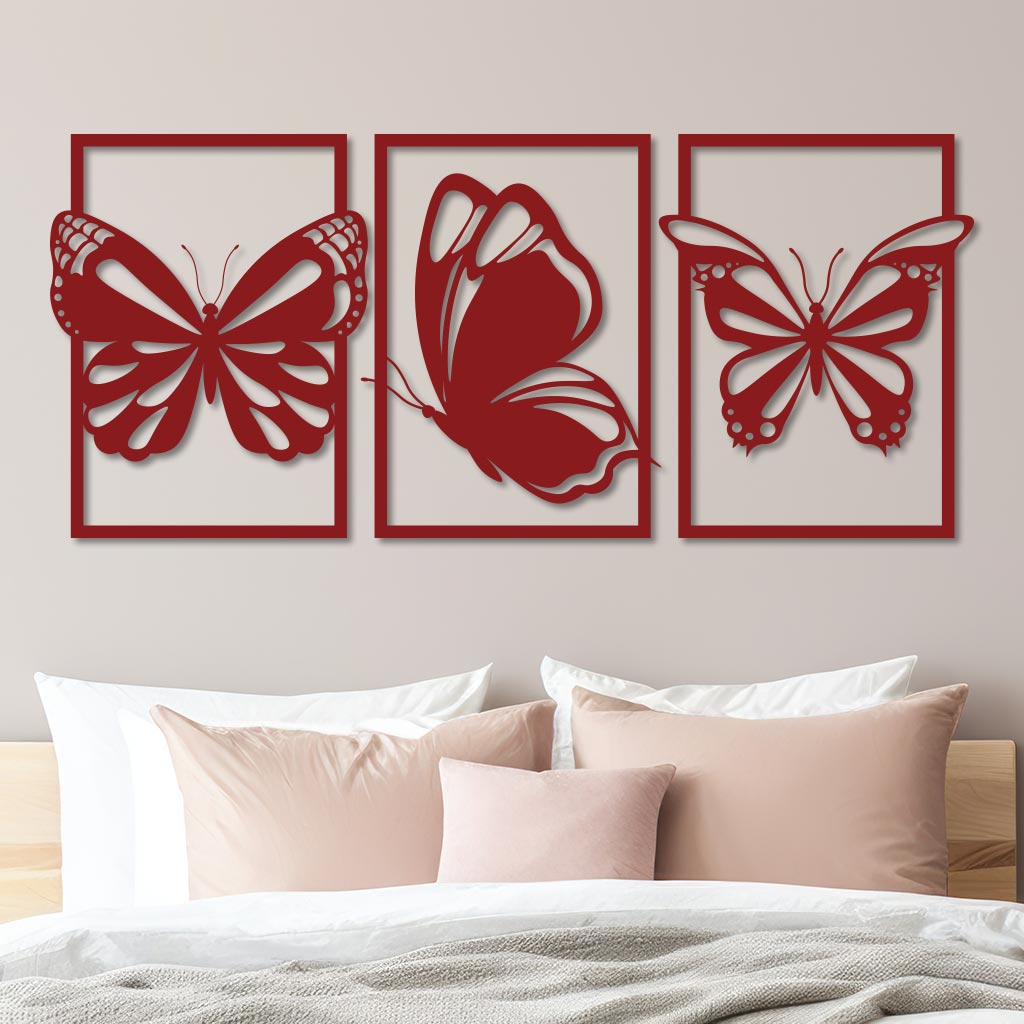 Butterfly Tryptic in Rectangles Sign