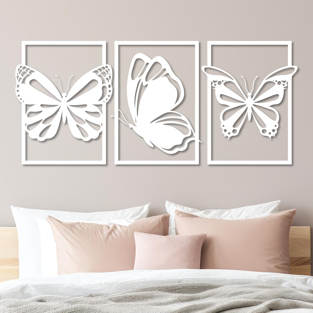 Butterfly Tryptic in Rectangles Sign