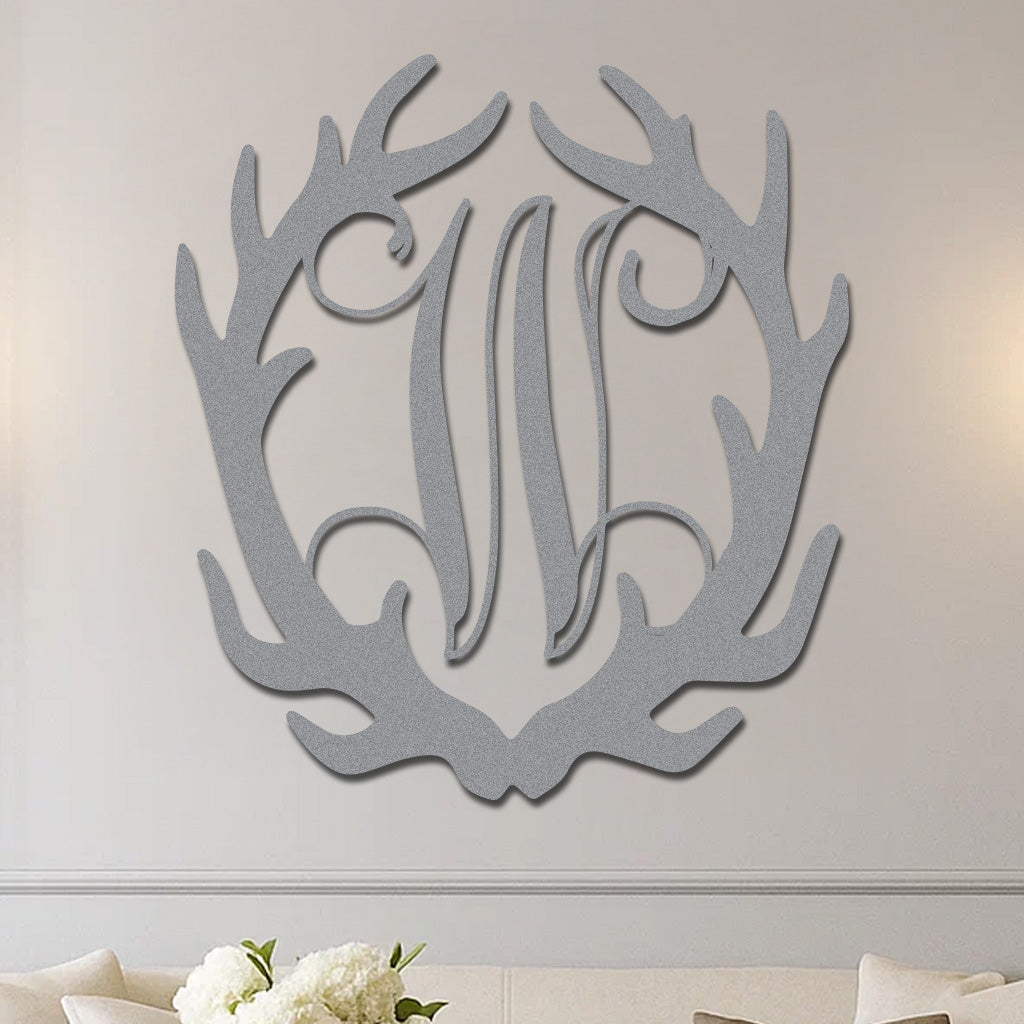 Monogram Antler Design
