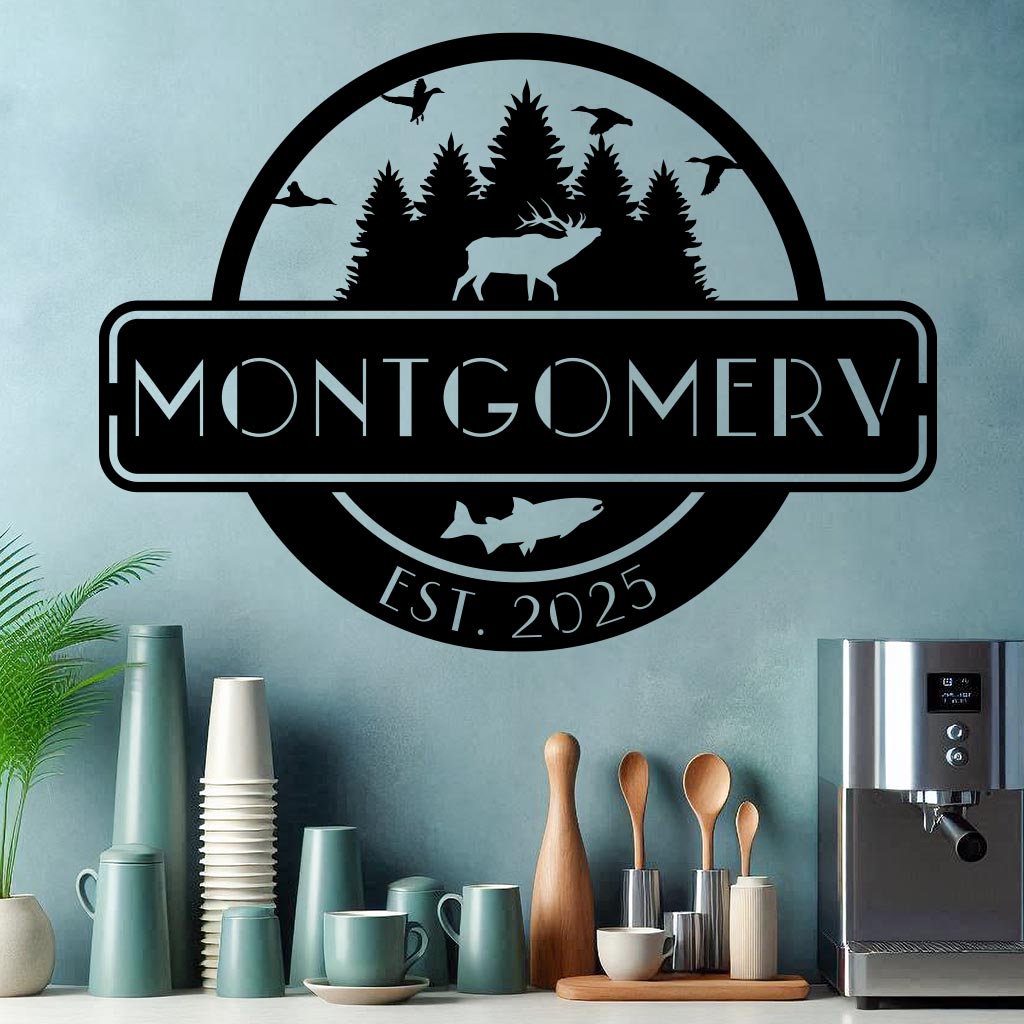 Nature Name and Date Sign