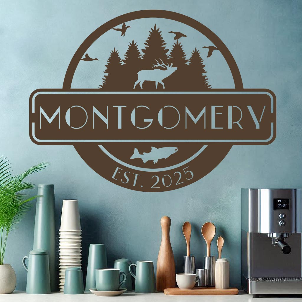 Nature Name and Date Sign