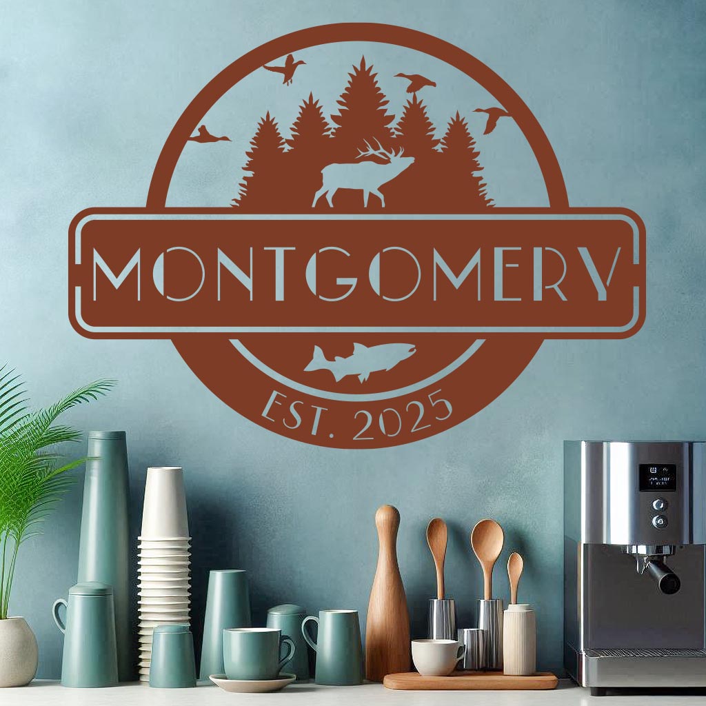 Nature Name and Date Sign