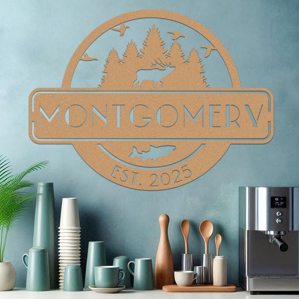 Nature Name and Date Sign