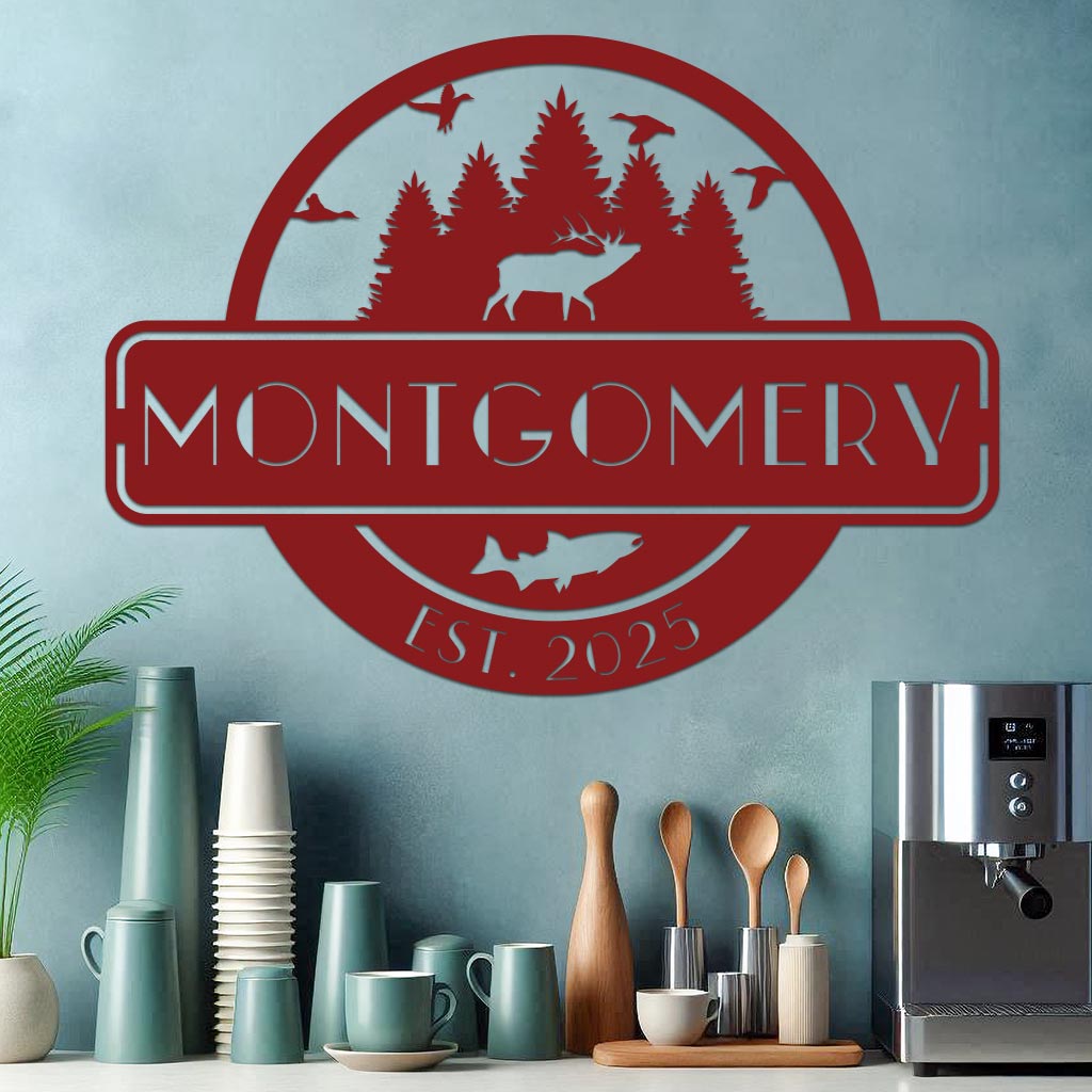 Nature Name and Date Sign