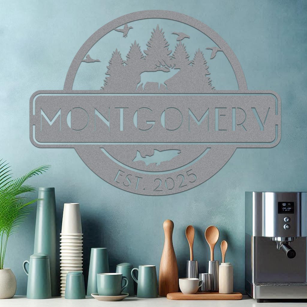 Nature Name and Date Sign