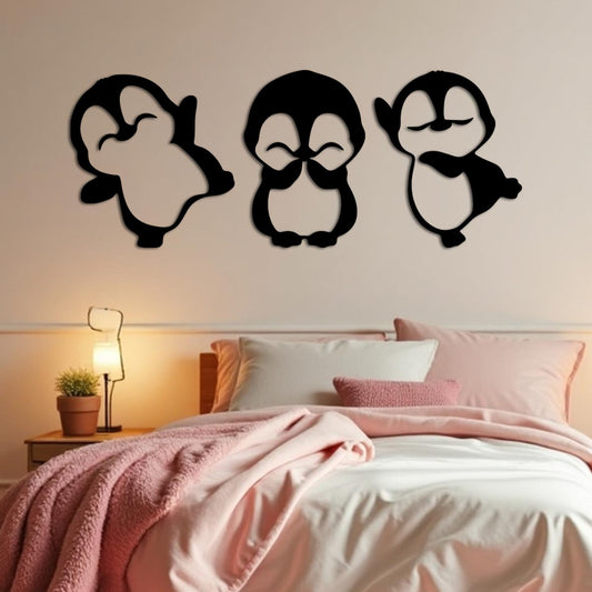 Dancing Baby Penguins Sign