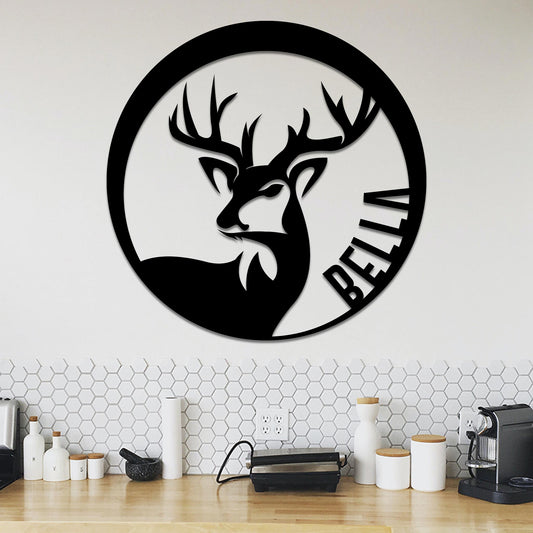 Deer Name Sign