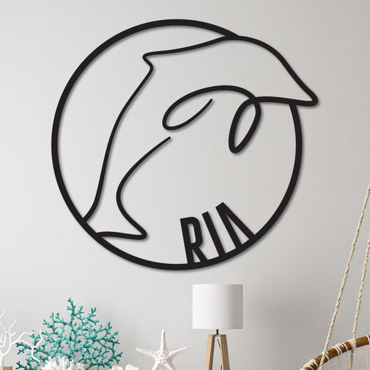Dolphin Name Sign