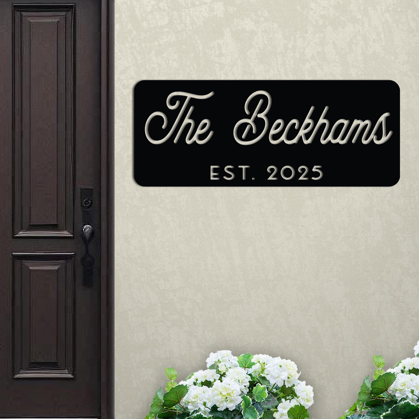 Established Family Name Sign