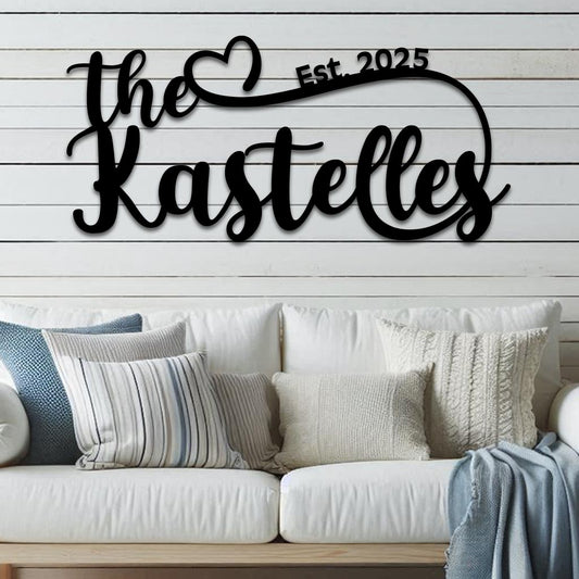 Established Family Name with Heart